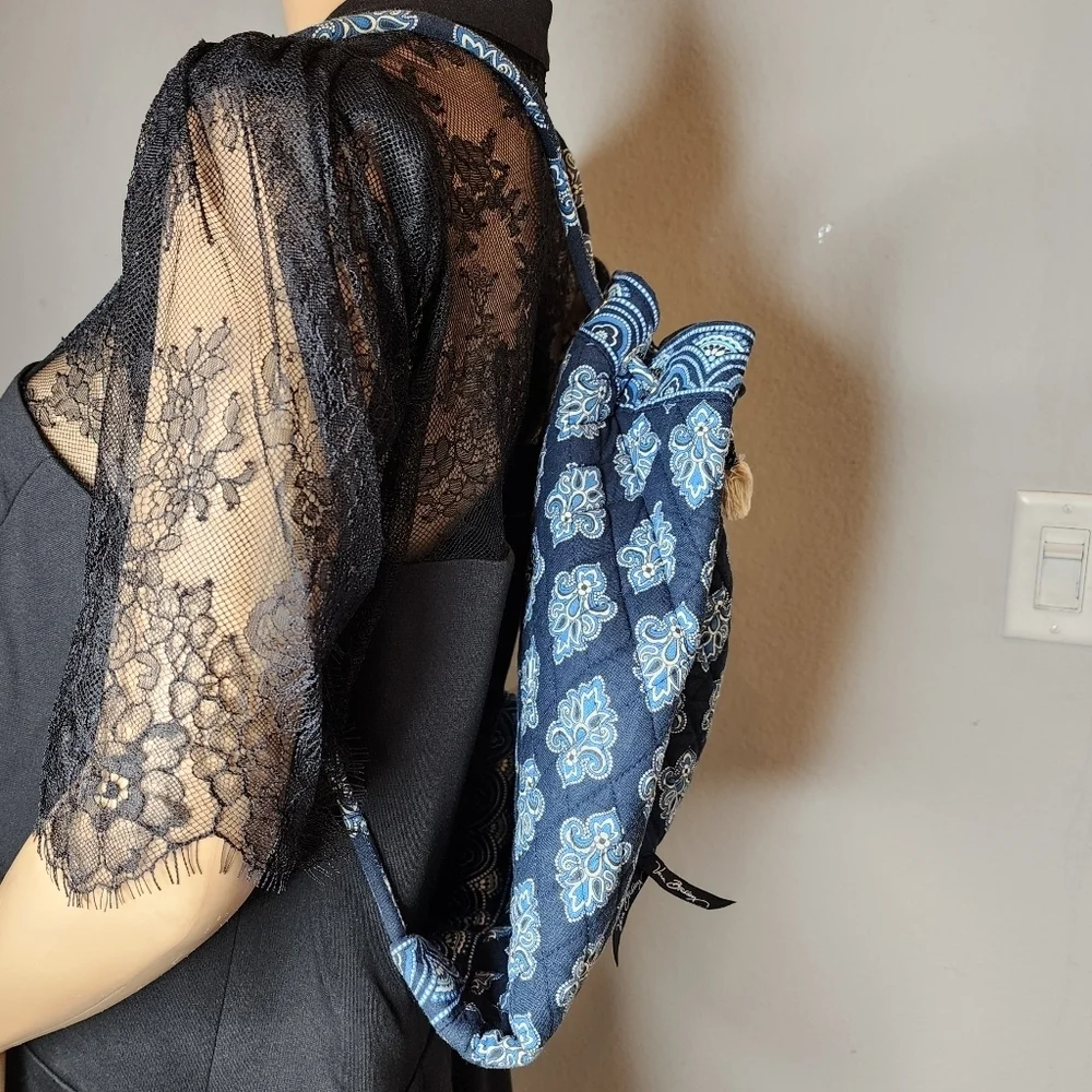 Vera‎ Bradley Blue Backsack backpack. 15